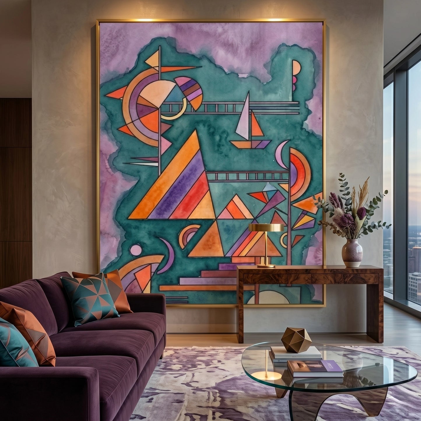 2Geometric Dreamscape - Fine Art