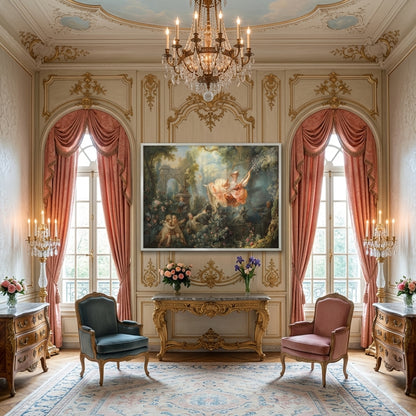 The Happy Accidents of the Swing - Fine Art