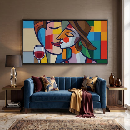 The Modern Kiss - Canvas