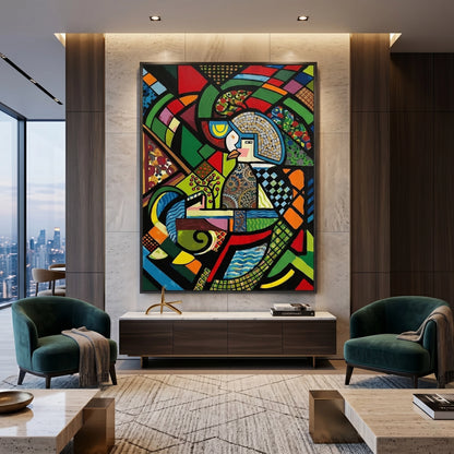 Abstract Clockwork Bird - Fine Art