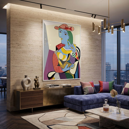 Geometric Woman Figural - Fine Art