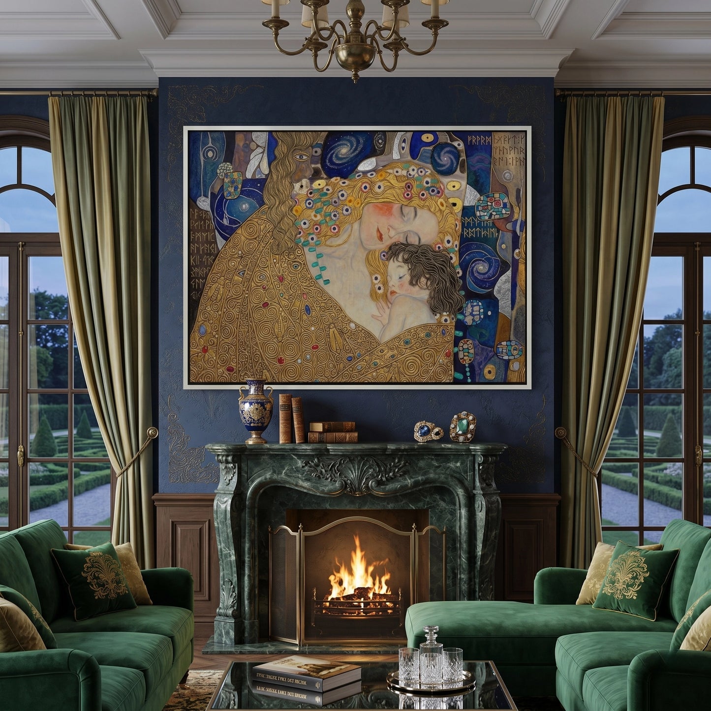2Golden Astral Lullaby - Canvas