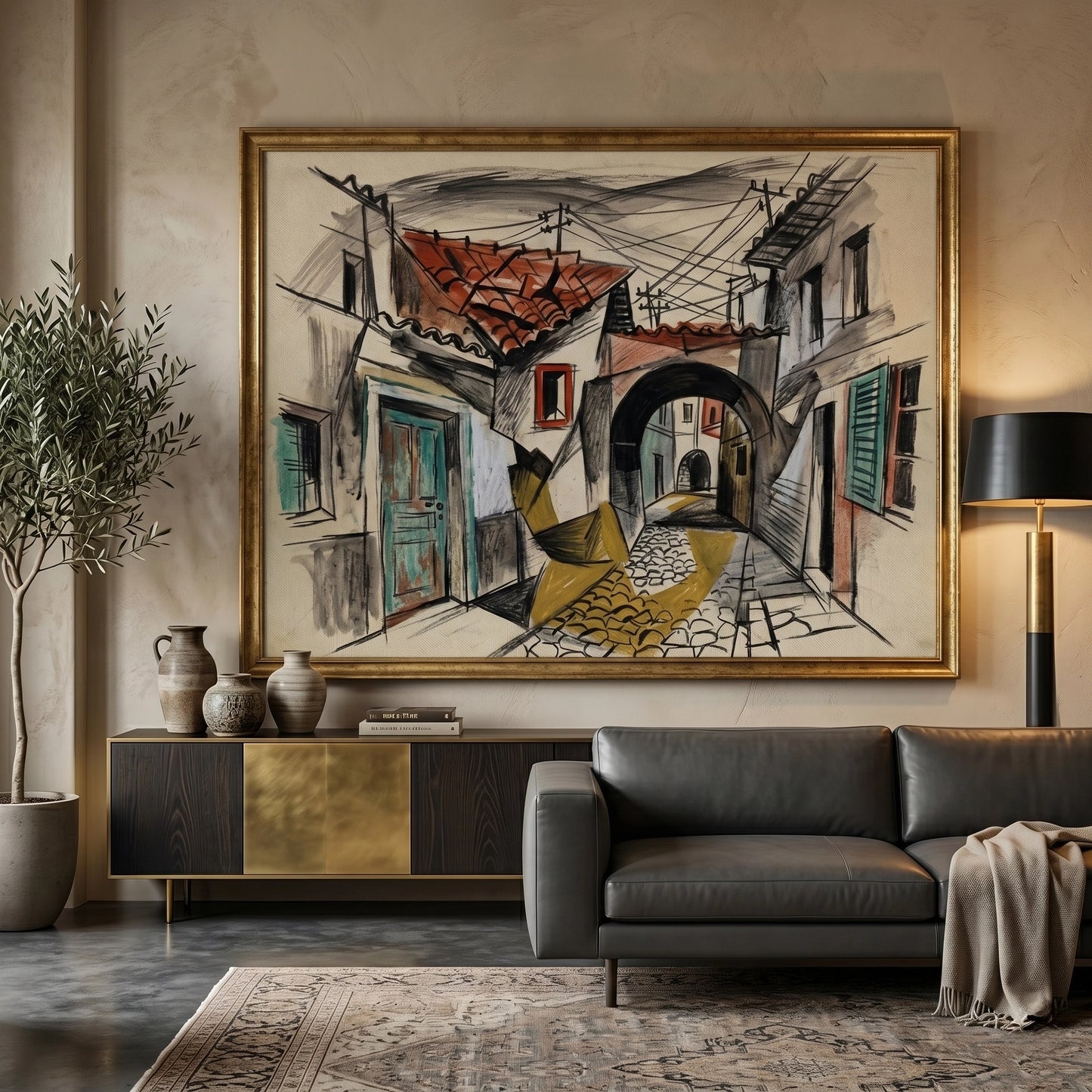 2Old Town Archway - Canvas