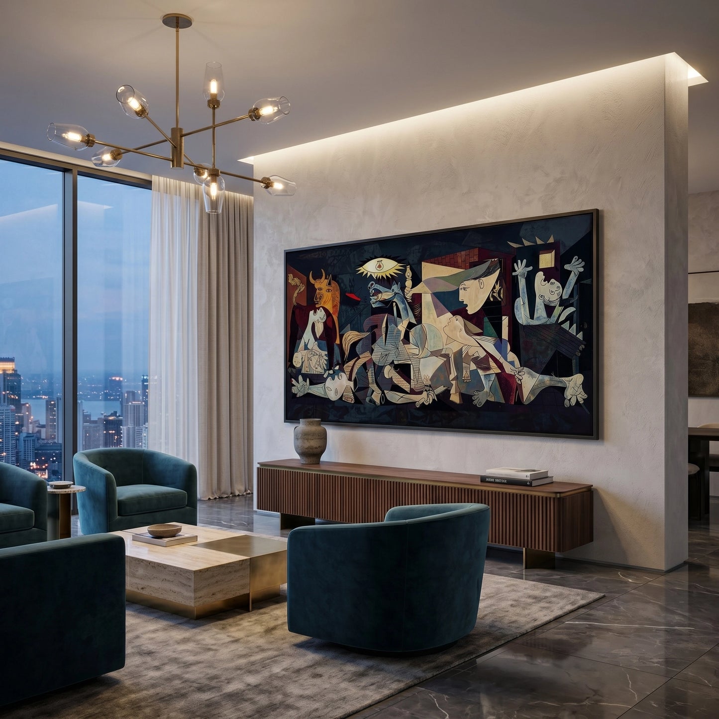2Guernica Colorized - Canvas