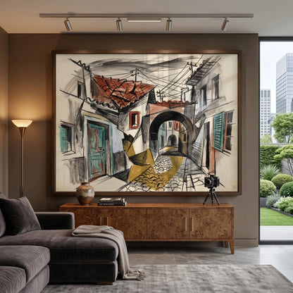 Old Town Archway - Fine Art