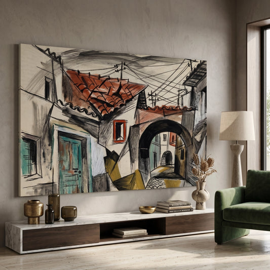 Old Town Archway - Canvas