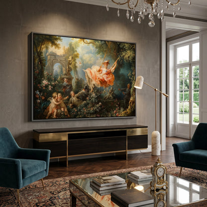 The Happy Accidents of the Swing - Fine Art