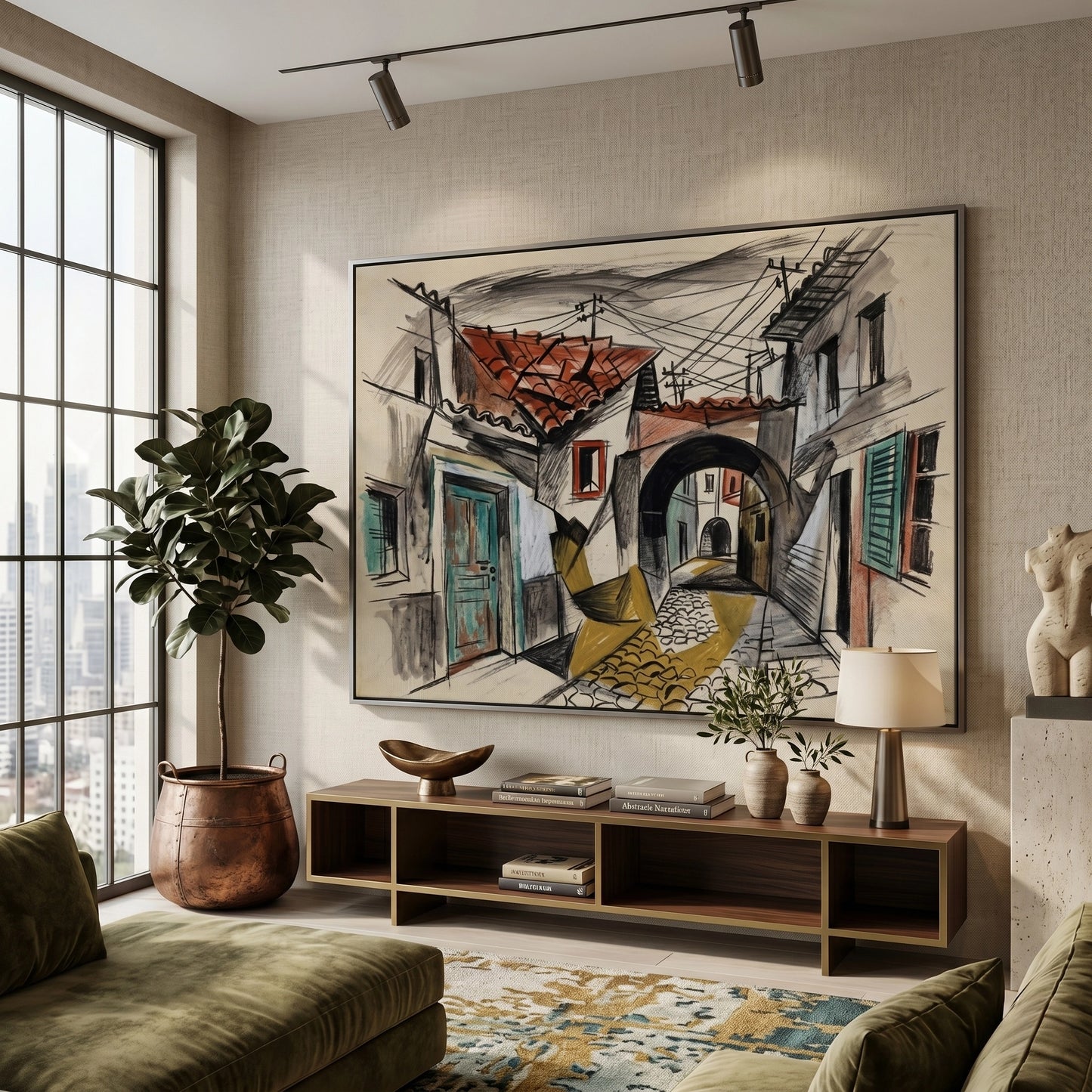2Old Town Archway - Canvas