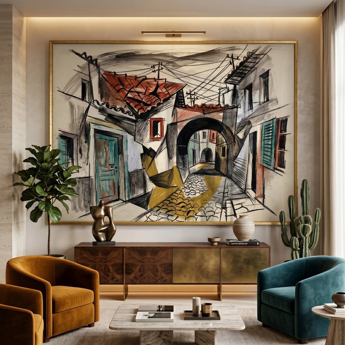 2Old Town Archway - Fine Art