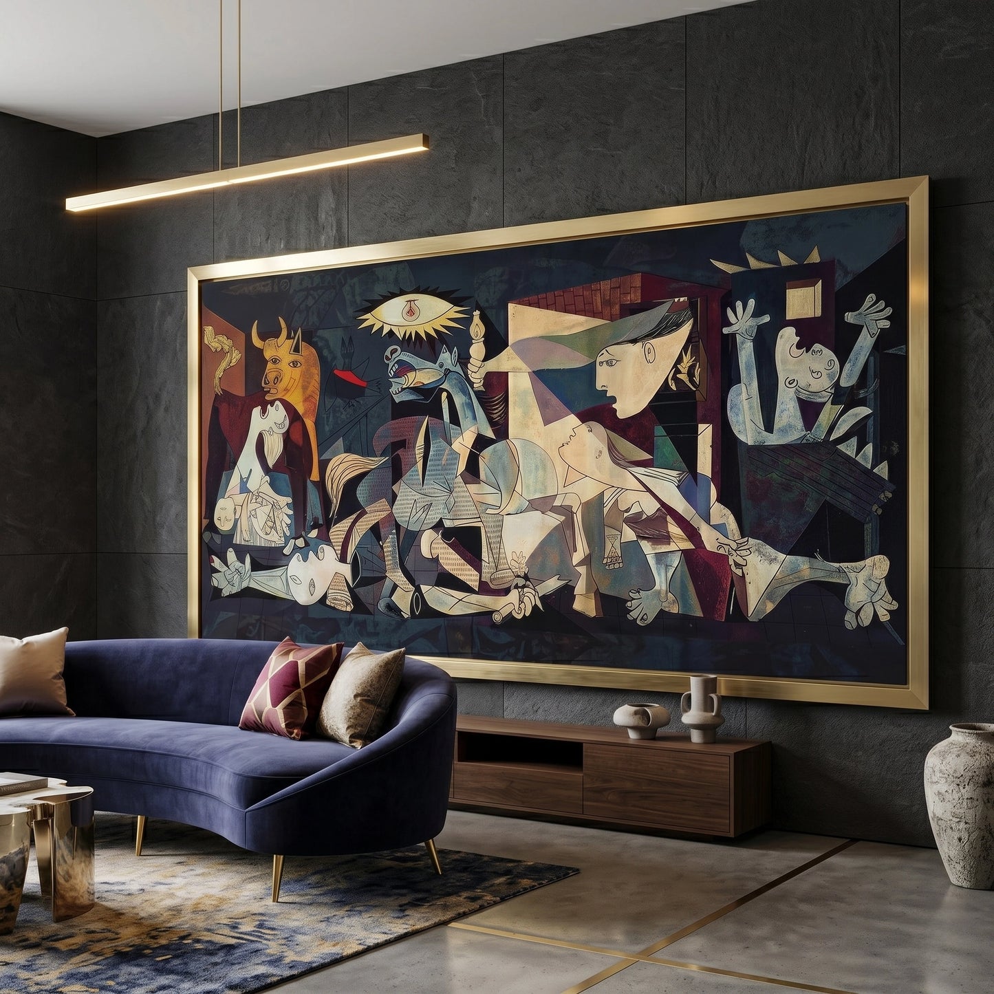 2Guernica Colorized - Canvas