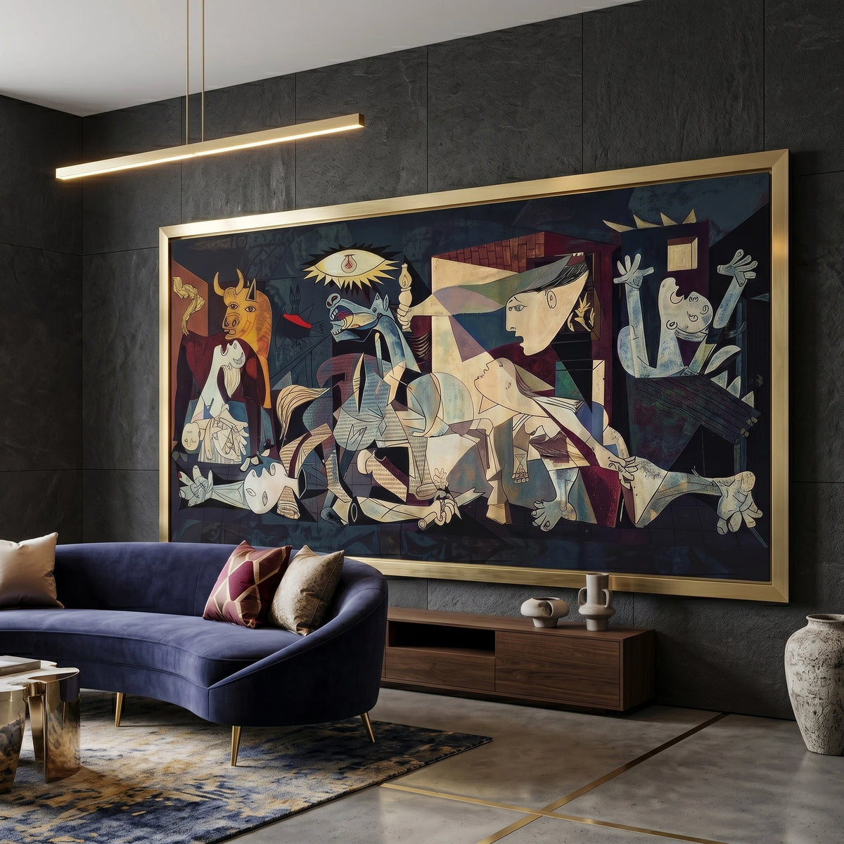 Guernica Colorized - Canvas