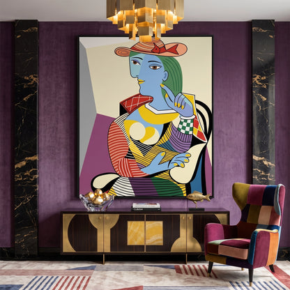 Geometric Woman Figural - Fine Art