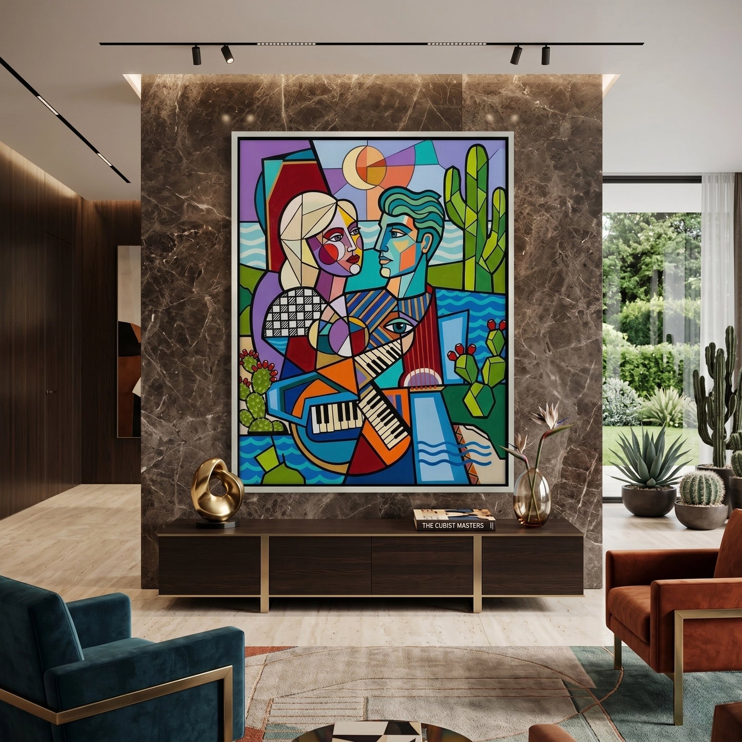 2Desert Melody Pop Art - Canvas