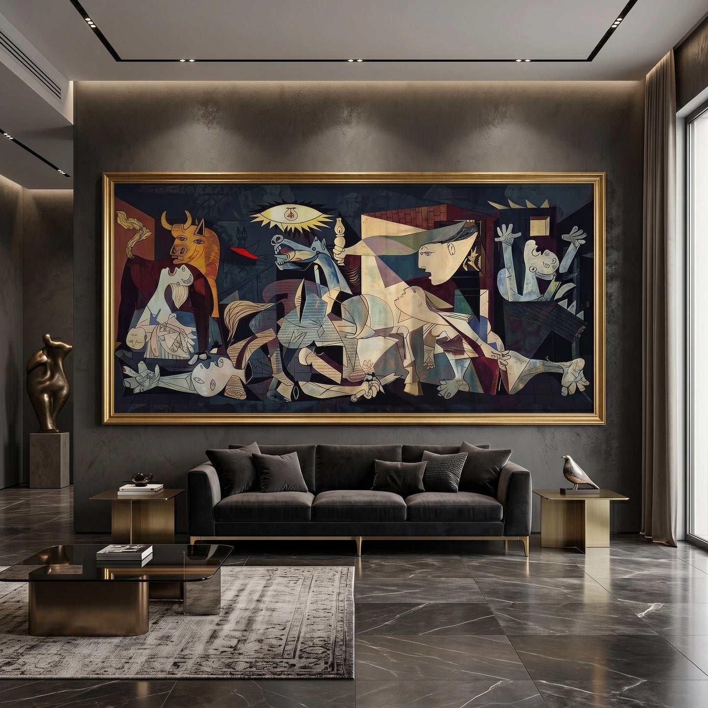 2Guernica Colorized - Canvas