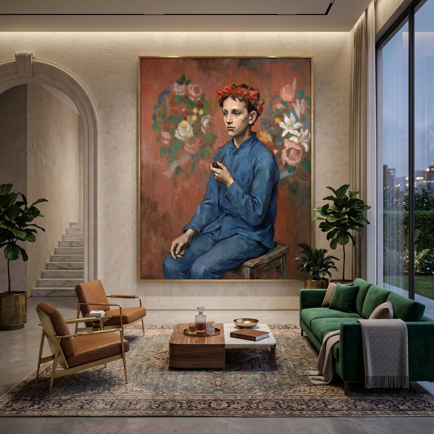 2Picasso Boy with a Pipe - Fine Art