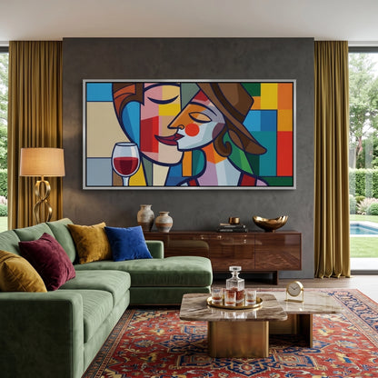 The Modern Kiss - Canvas
