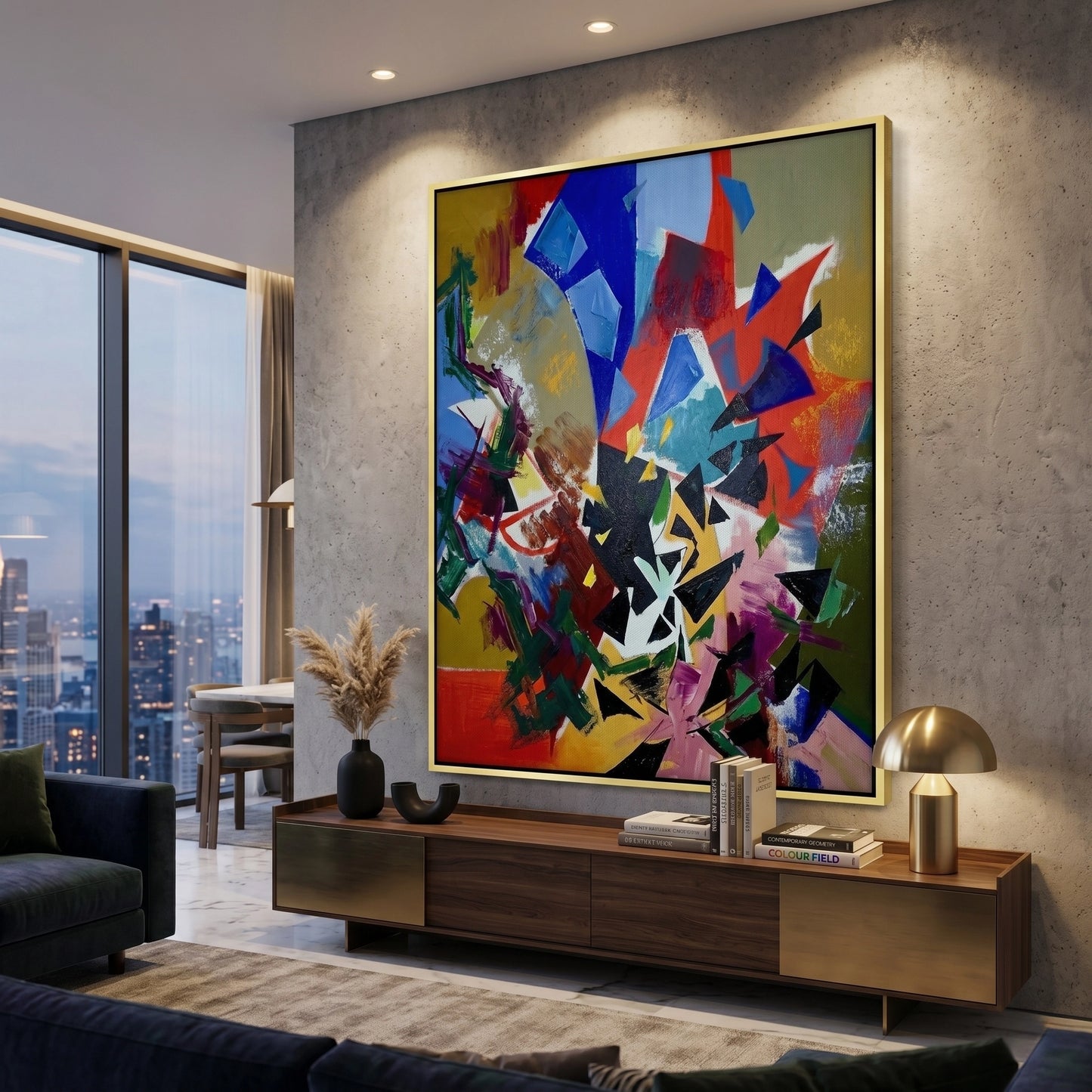 2Fragmented Flow - Canvas
