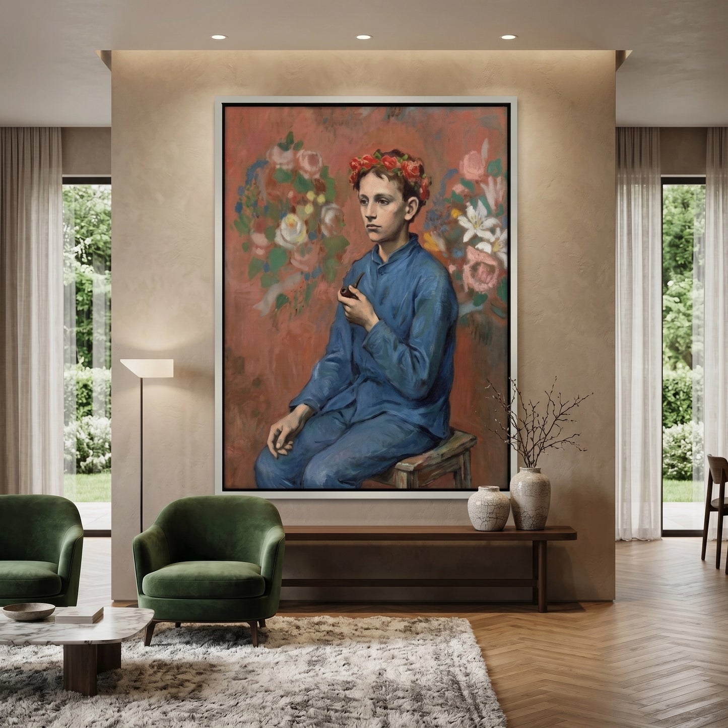 2Picasso Boy with a Pipe - Canvas