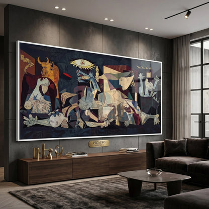 Guernica Colorized - Fine Art