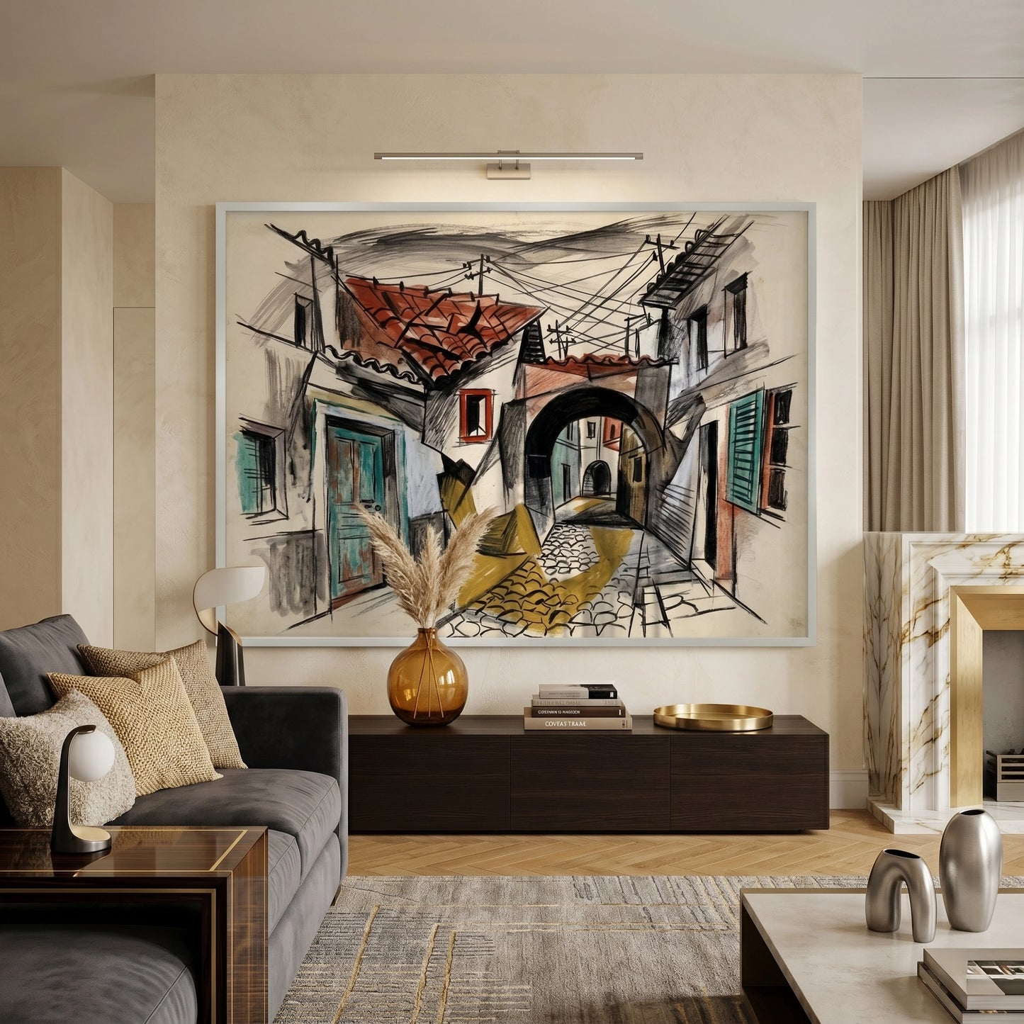 2Old Town Archway - Fine Art
