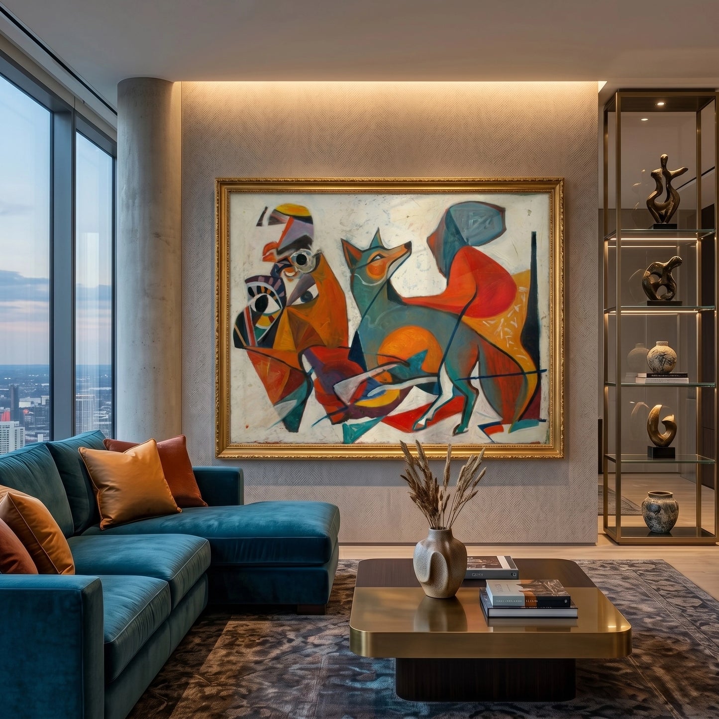 2Fauvist Fox in Motion - Fine Art