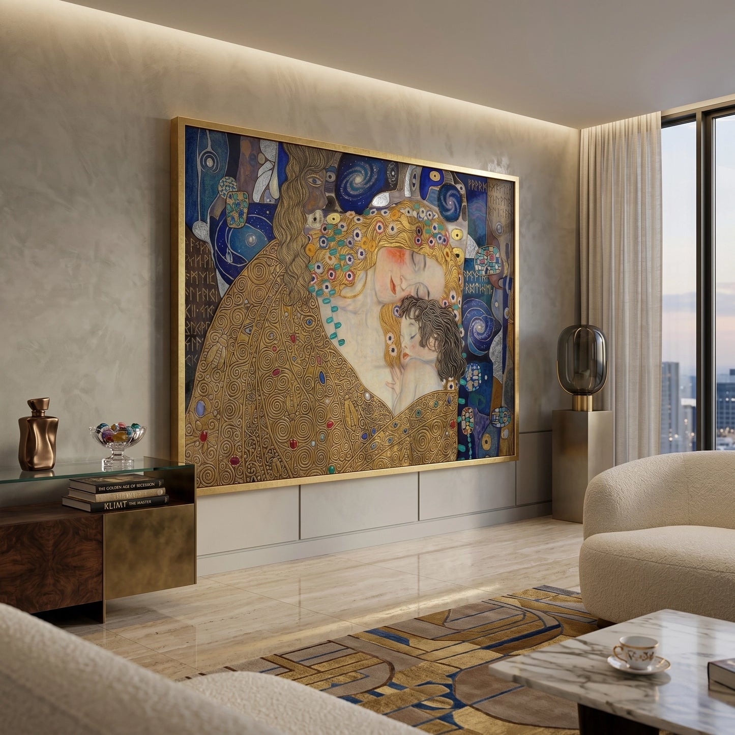 2Golden Astral Lullaby - Fine Art