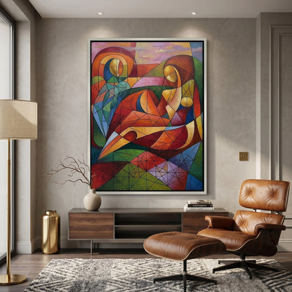 Modern Abstract Figures - Canvas