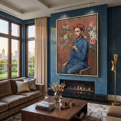 Picasso Boy with a Pipe - Canvas