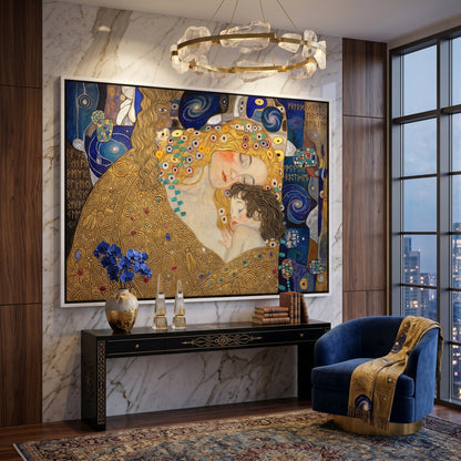 Golden Astral Lullaby - Canvas