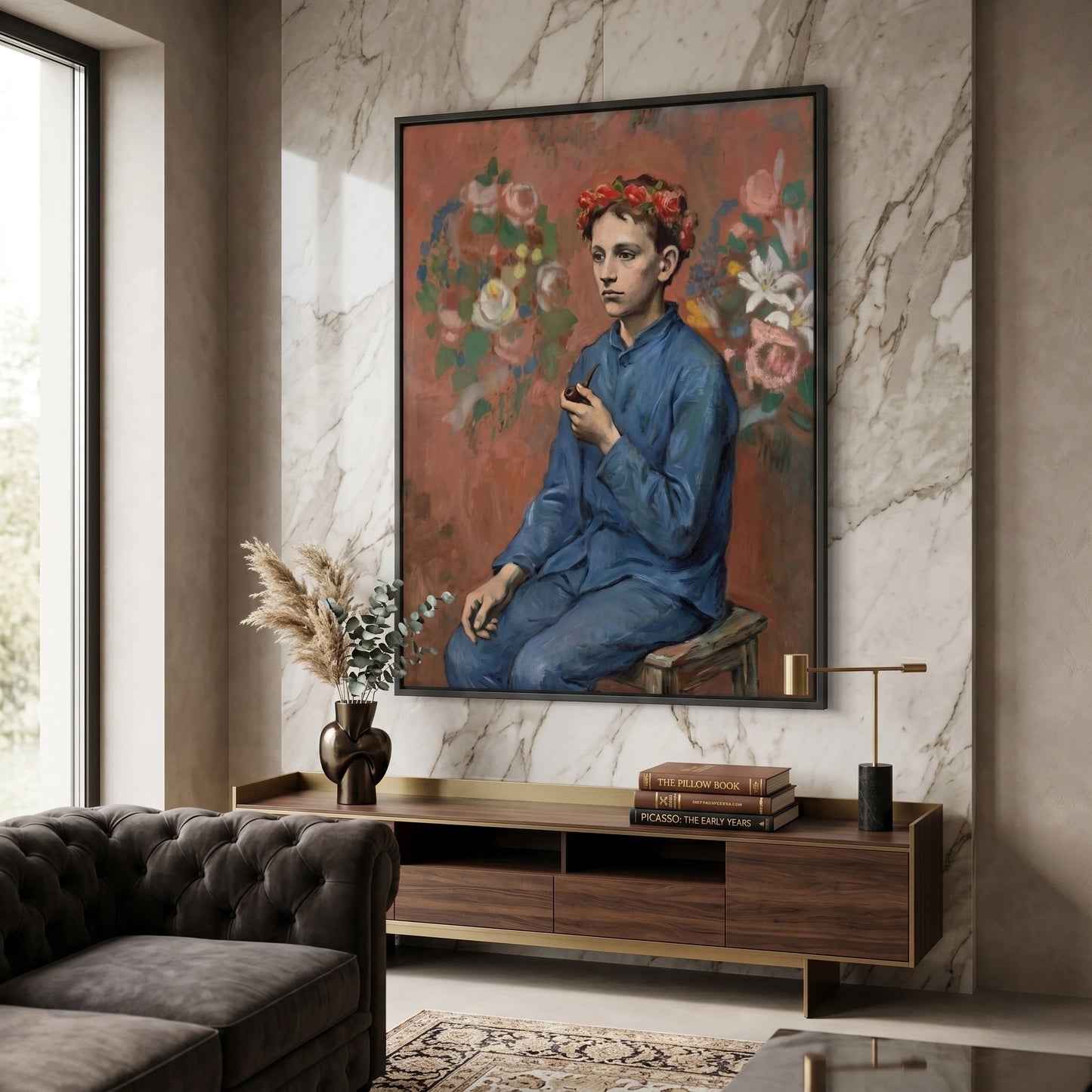 2Picasso Boy with a Pipe - Canvas