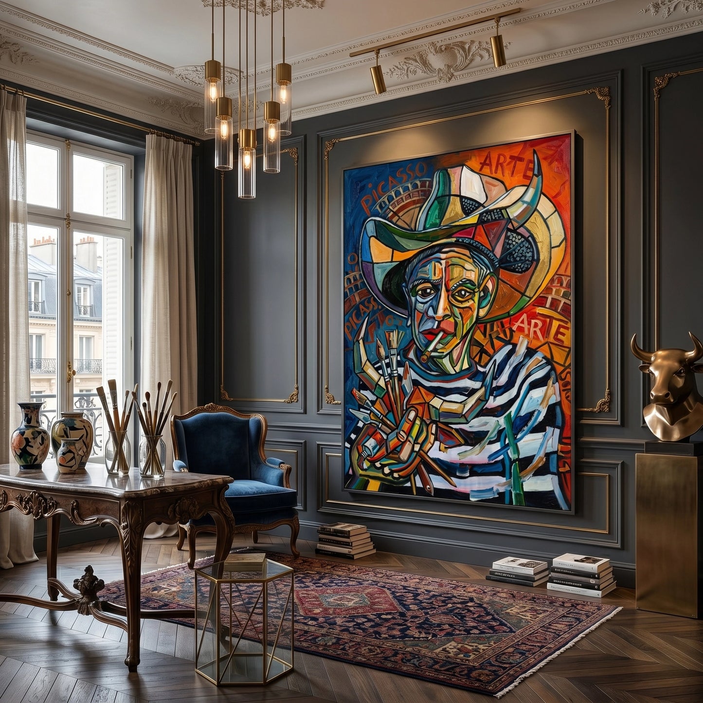 2Spanish Bullfight - Fine Art