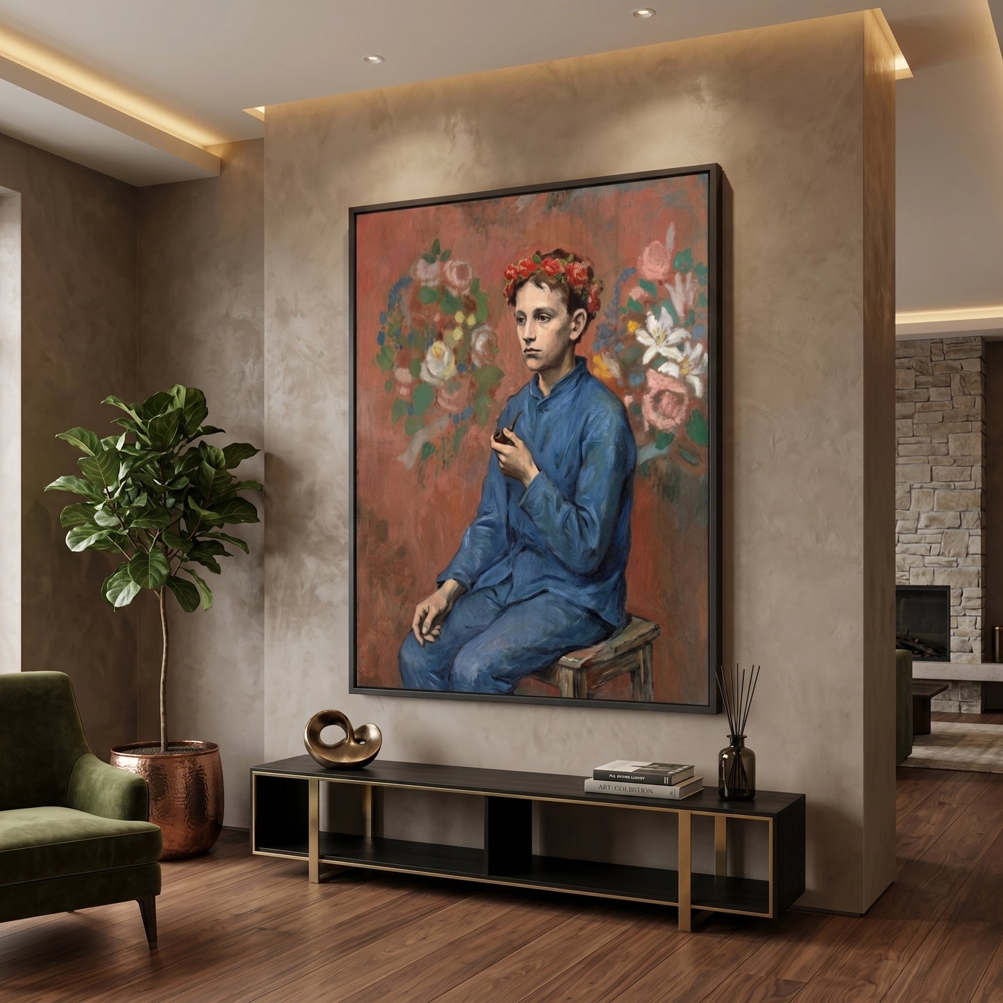 2Picasso Boy with a Pipe - Fine Art