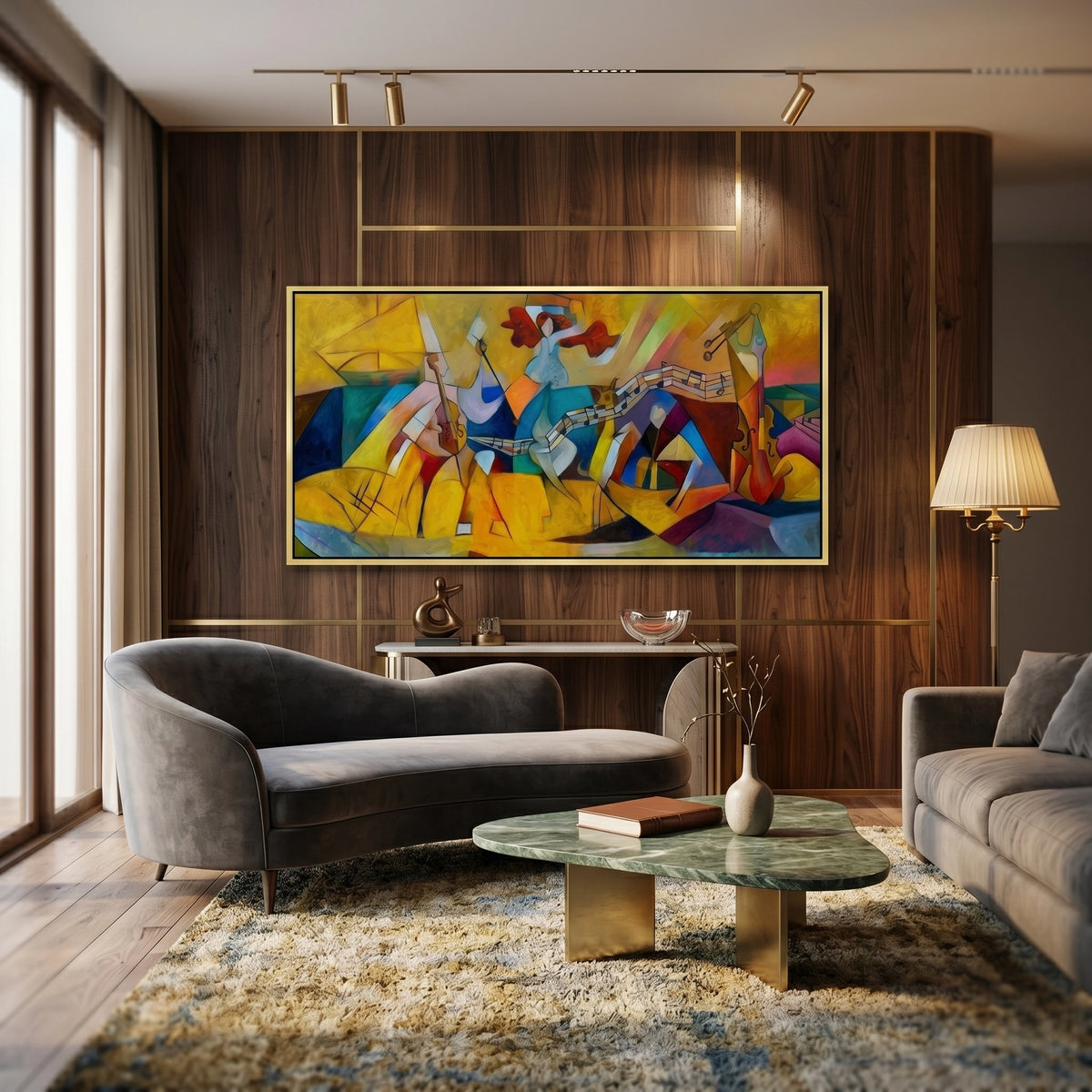 Melodic Geometry - Canvas
