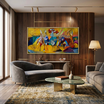 Melodic Geometry - Canvas