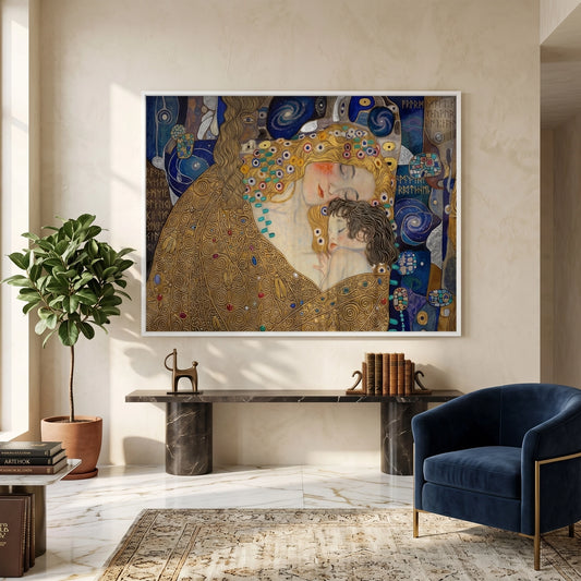 Golden Astral Lullaby - Fine Art