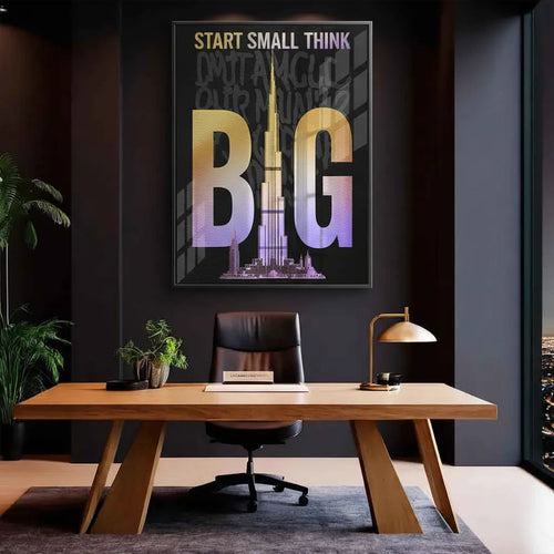 Strat Small think Big - Fine Art