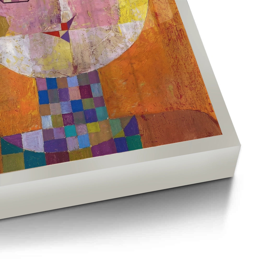 2Geometric Harlequin Portrait - Fine Art