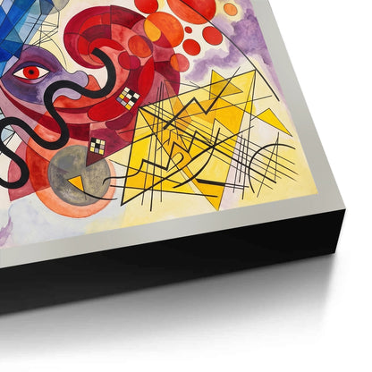 Vibrant Geometric Surrealism - Fine Art