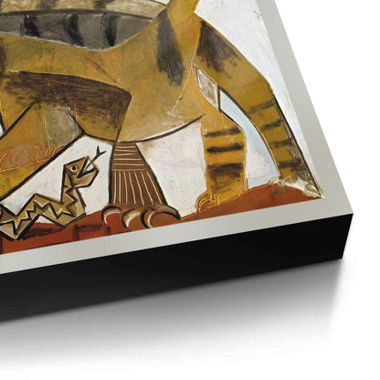 Abstract Tiger Hunt - Fine Art