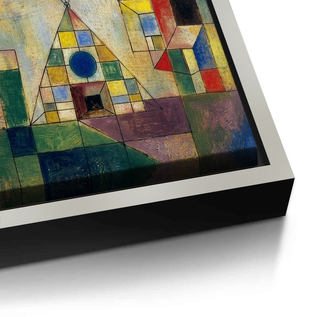 2Surreal Geometric Landscape - Canvas