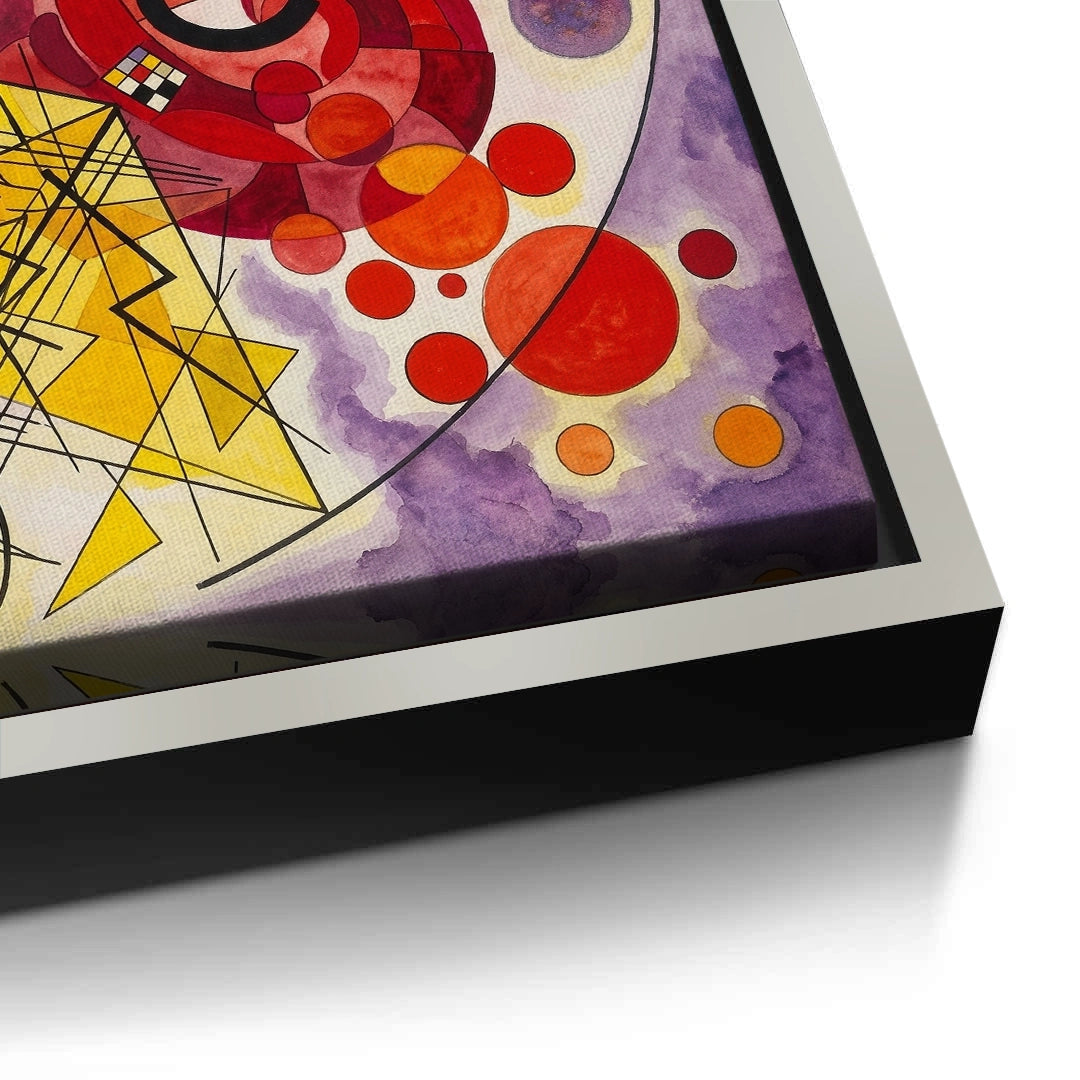 2Vibrant Geometric Surrealism - Canvas