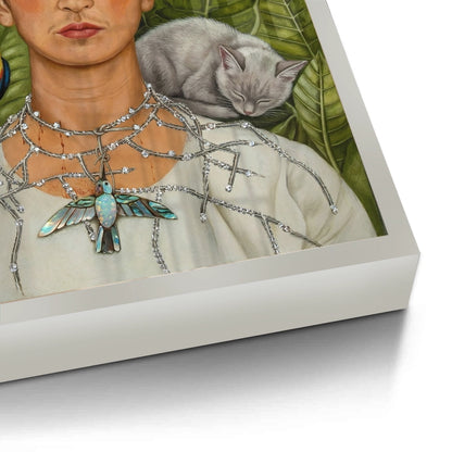 Frida Kahlo Modern Tribute - Fine Art