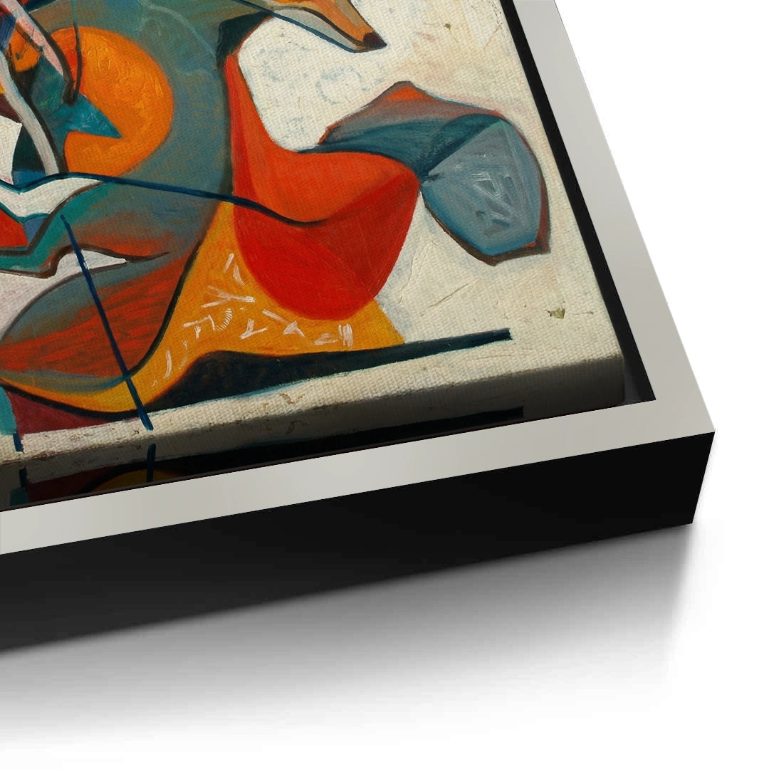 2Fauvist Fox in Motion - Canvas