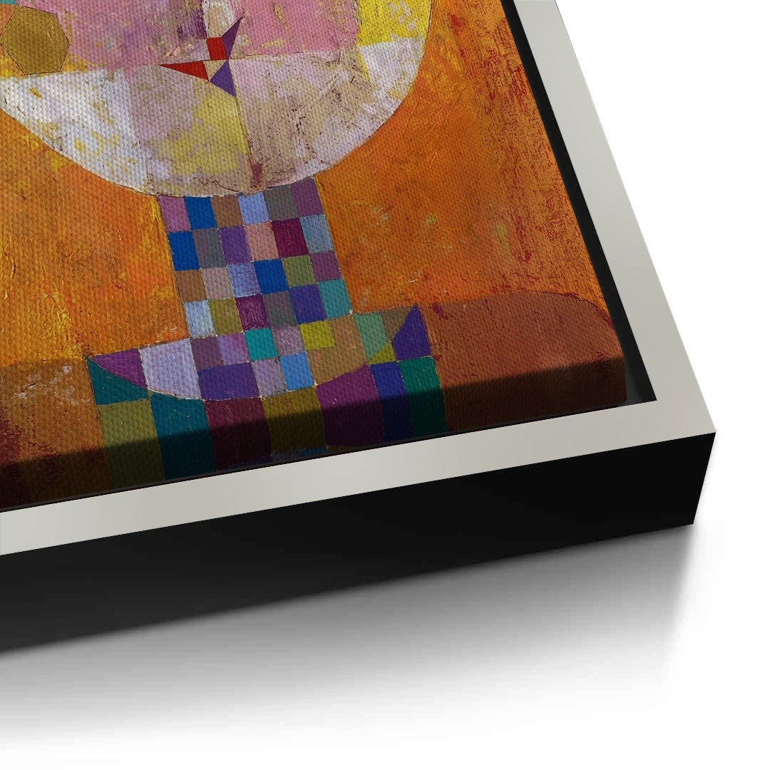2Geometric Harlequin Portrait - Canvas