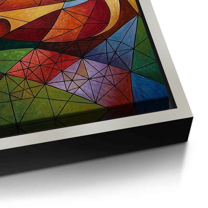 Modern Abstract Figures - Canvas