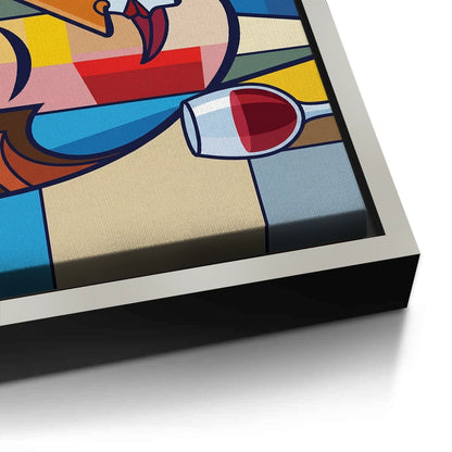 The Modern Kiss - Canvas