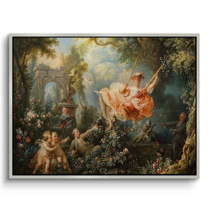 The Happy Accidents of the Swing - Canvas