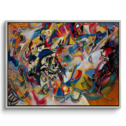 Vibrant Abstract Expressionist - Canvas