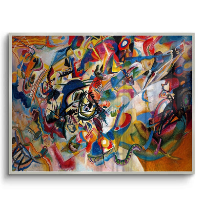 Vibrant Abstract Expressionist - Fine Art