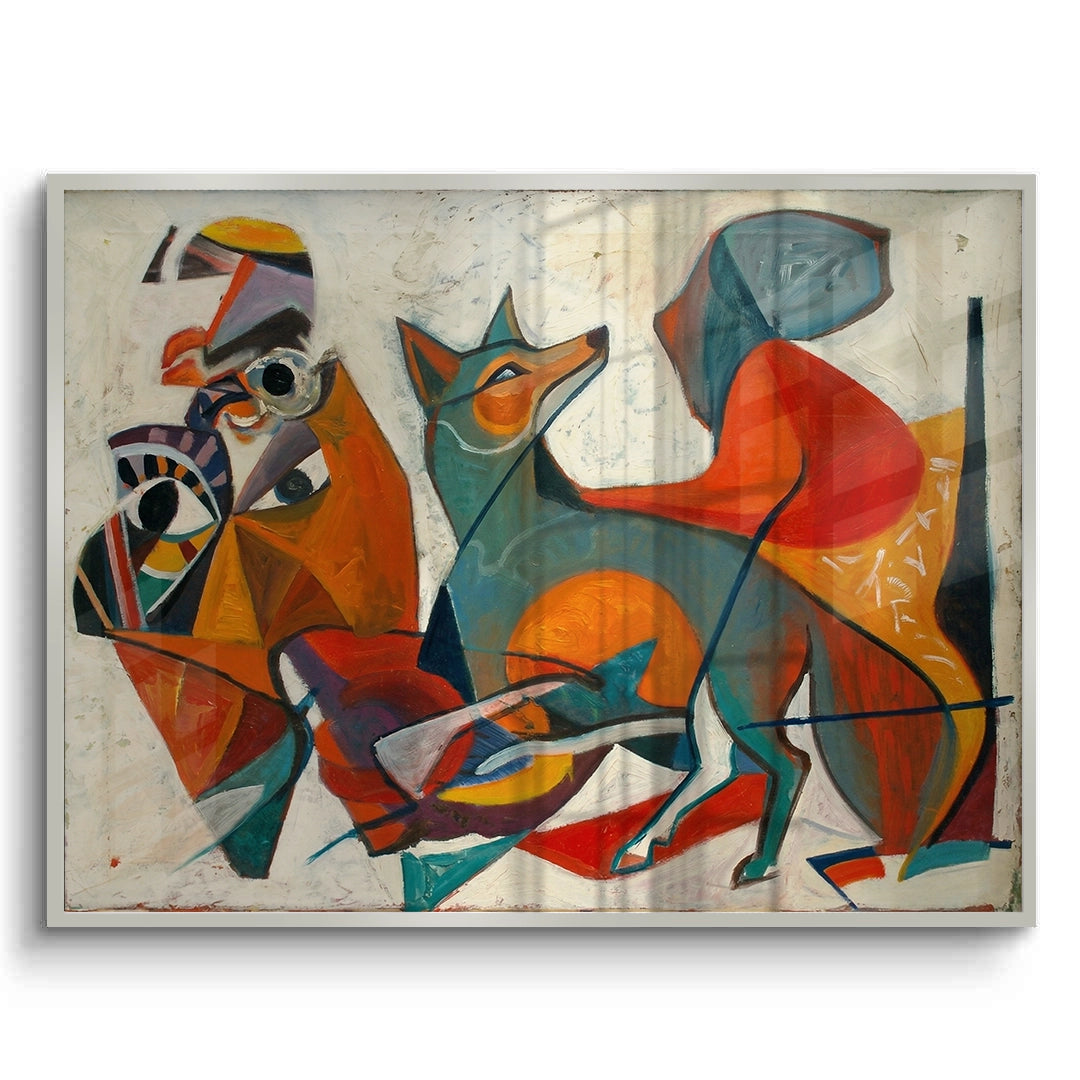 2Fauvist Fox in Motion - Fine Art